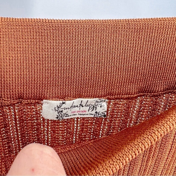 Free People rust colored skirt - Picture 5 of 5